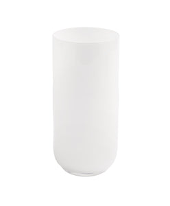 Set of 6 White Water Tumblers, Fills 14 oz.